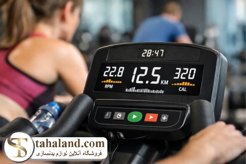 نحوه نمایش DIST روی دوچرخه ثابت